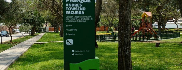 Parque Andrés Townsend is one of Parques en Surco.