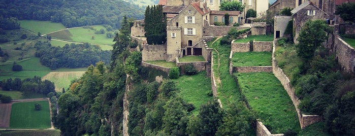 Château-Chalon is one of Les Plus Beaux Villages de France.