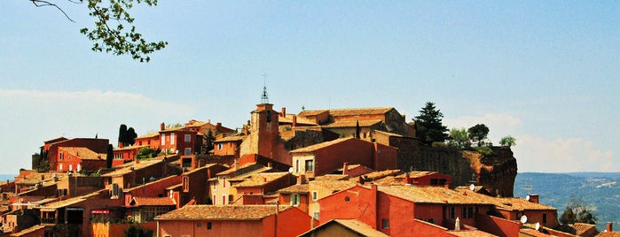 Roussillon is one of Les Plus Beaux Villages de France.