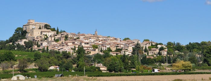 Ansouis is one of Les Plus Beaux Villages de France.