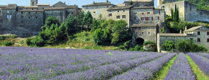 Montclus is one of Les Plus Beaux Villages de France.