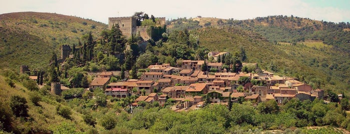 Castelnou is one of Les Plus Beaux Villages de France.