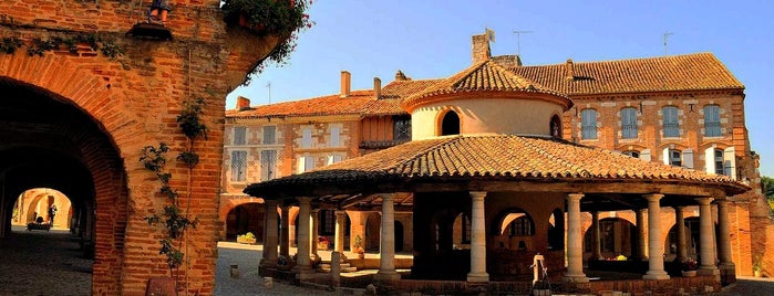Auvillar is one of Les Plus Beaux Villages de France.