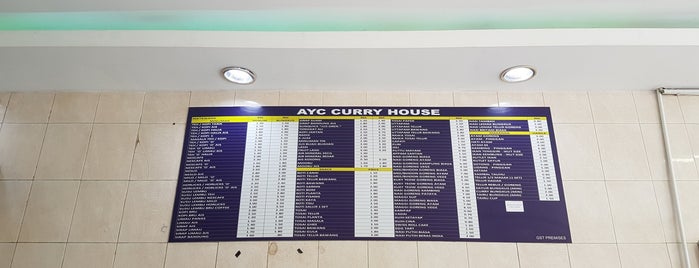 Restoran A.Y.C. Curry House is one of Favourite Food Outlets !!.