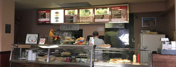 Falafel Garden is one of Mediterranean spots.