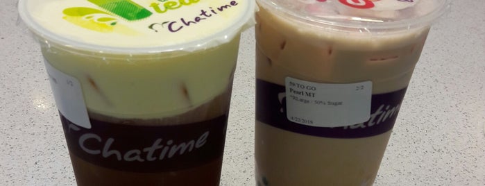 Chatime is one of @Robinson's Magnolia.