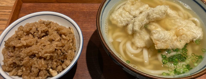 久留米うどん is one of Lunch time for working 3.