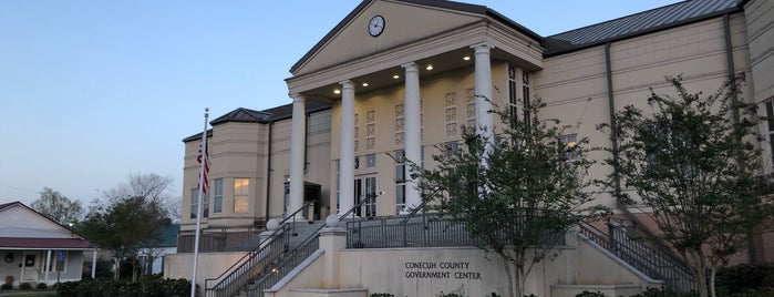 Conecuh County Courthouse is one of Alabama Courthouses.
