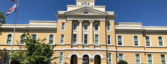 Cleburne Courthouse is one of Alabama Courthouses.
