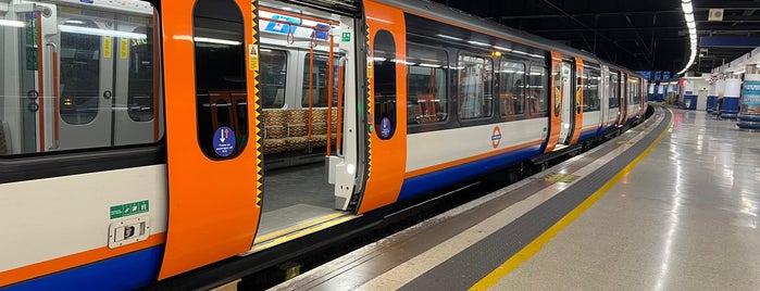 Platform 9 is one of Euston.
