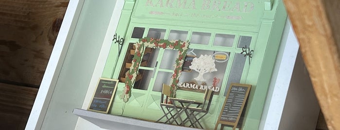 karma bread is one of Cafés.