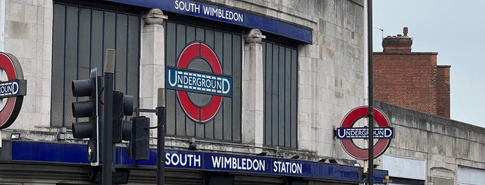 South Wimbledon London Underground Station is one of Tube stations I've been to.
