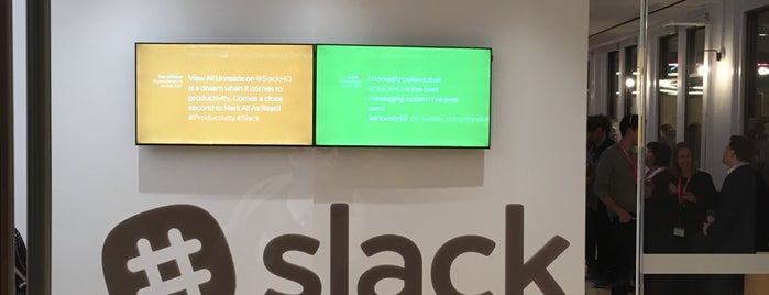 Slack NYC Office is one of Tech Company Offices - NYC.