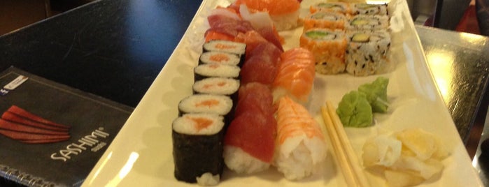 Sashimi Sushi Bar is one of on my way to work.