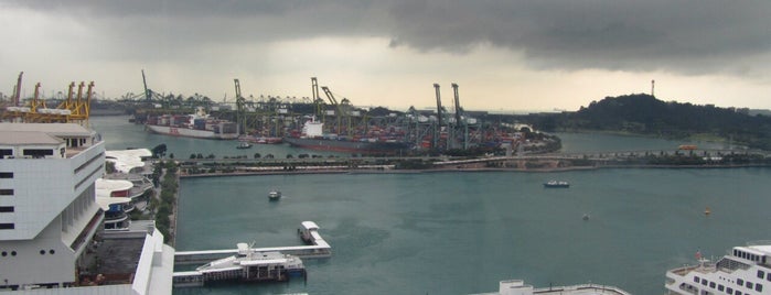 Singapore Cable Car - Sentosa Station is one of Tempat yang Disukai Elena.