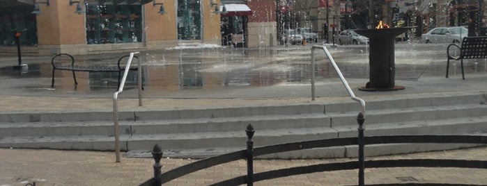 Olympic Legacy Plaza Snowflake Fountain is one of Exploring The Gateway.