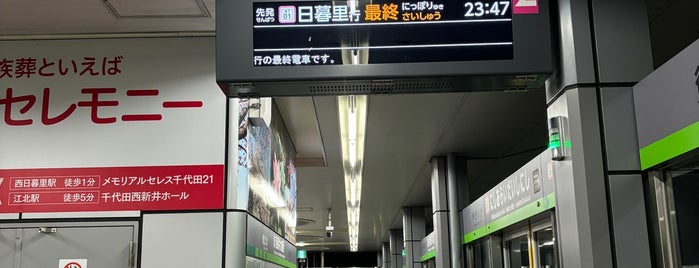 Nishiaraidaishi-nishi Station is one of よくチェックインするとこ.