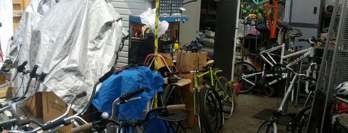 The Bicycle Whisperer is one of La bike shops.