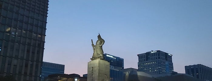 The Statue of Admiral Yi Sunsin is one of Places to visit in Seoul.