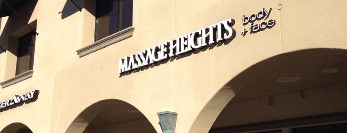 Massage Heights-Plaza Paseo Real is one of Locais salvos de Lani.