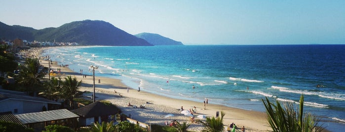 Praia dos Ingleses is one of Tempat yang Disukai Fabiana.