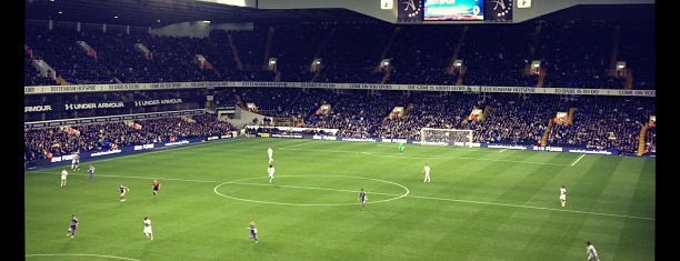 White Hart Lane Stadium is one of London.