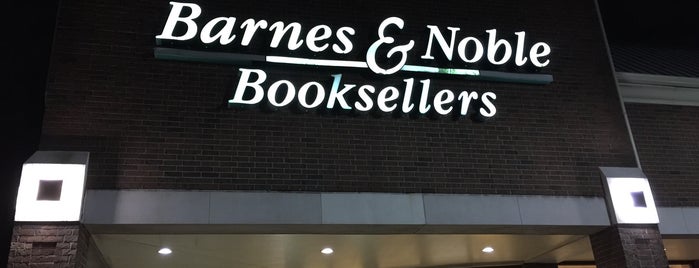 Barnes & Noble is one of Favorites.