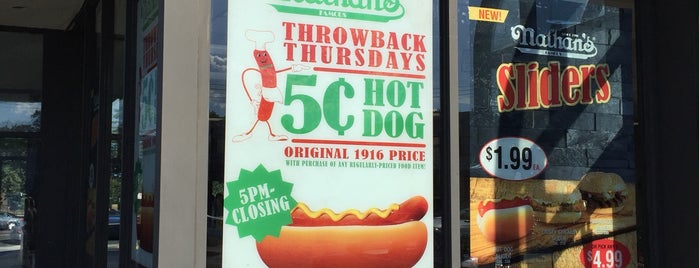 Nathan's Famous is one of Hot Dogs 3.