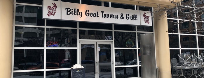 Billy Goat Tavern is one of DC favorites.