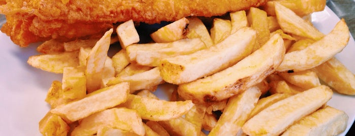 Fish & Chips is one of Amex £5.