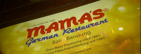 Mama's German Restaurant is one of Eat in Bali.