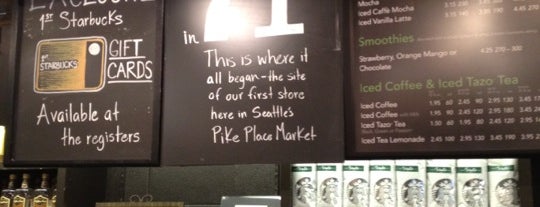 Starbucks is one of Seattle.