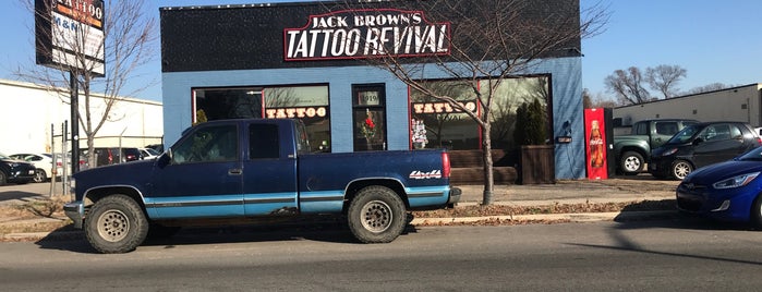 Jack Brown's Tattoo Revival is one of Places I've Been.