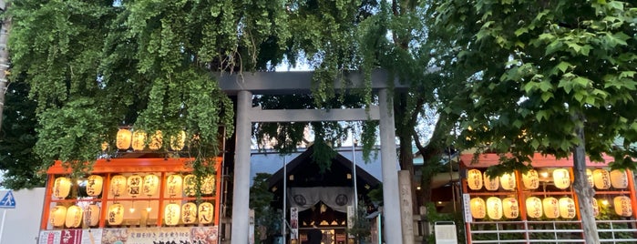 Namiyoke Inari Jinja is one of Chūō-ku (中央区), Tokyo.