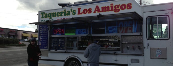 Taqueria's Los Amigos Taco Truck is one of Edmonds International District.