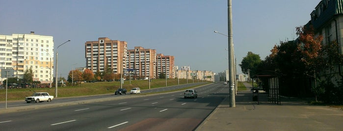 Остановка «Веснянка» is one of Минск: автобусные/троллейбусные остановки.