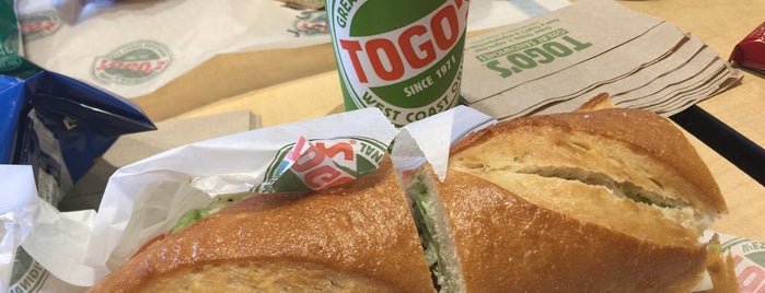 TOGO'S Sandwiches is one of Lugares guardados de Ashley.