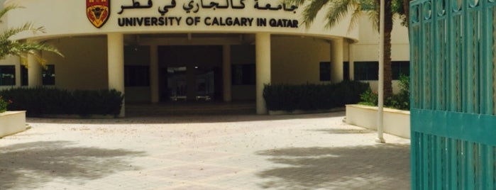 University of Calgary - Qatar is one of lataz.