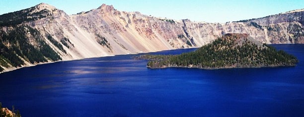 Crater Lake National Park is one of See the USA.