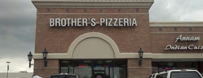 Brother's Pizzeria is one of H-town.