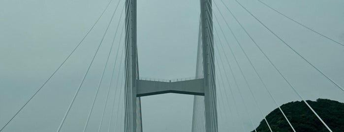 Megami-Ohashi Bridge is one of 土木学会田中賞受賞橋.