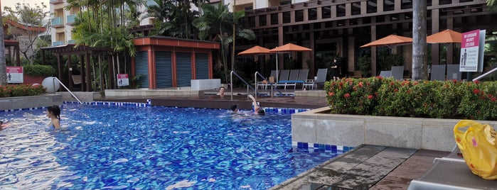 Festive Hotel Swimming Pool is one of Resorts world sentosa.