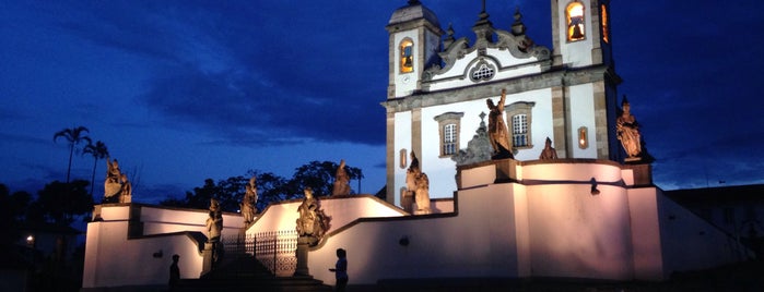 Basílica Bom Jesus de Matosinhos is one of Por ai... em BH e Cidades Históricas (M. Gerais).