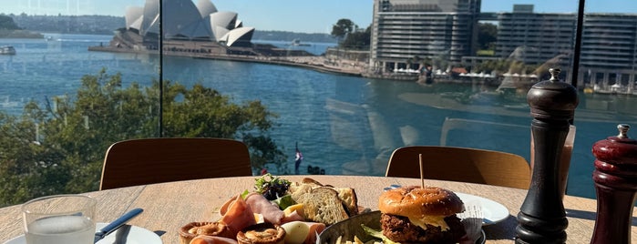 The MCA Cafe & Sculpture Terrace is one of Sydney breakfasts & lunch.