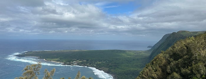 Kalaupapa Overlook is one of Molokai Cowgirls - Horses in Hawaii.