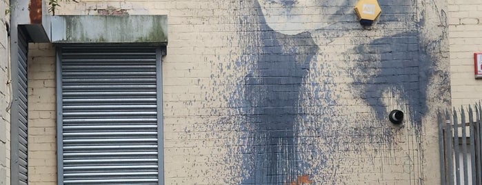 Banksy's "Girl with the Pierced Eardrum" is one of Bright Bristol and surroundings.