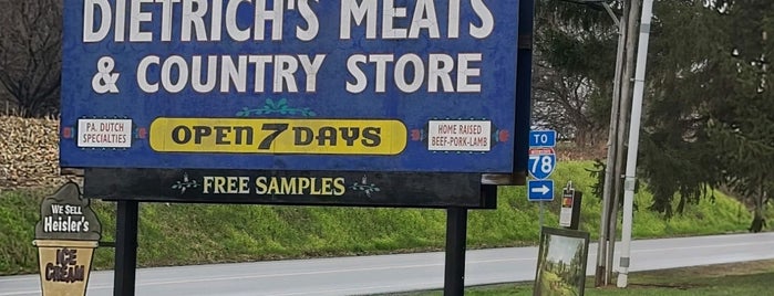 Dietrich's Meats is one of PA, MD, CT & upstate NY.