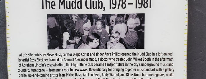 The Mudd Club is one of Milo Jさんの保存済みスポット.
