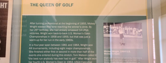 United States Golf Association Museum is one of Locais curtidos por Wendy.