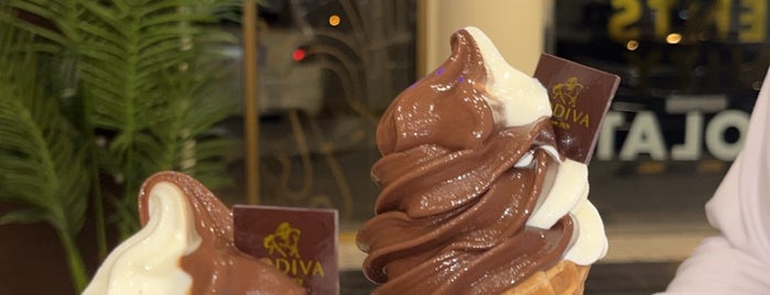 GODIVA is one of Riyadh (sweets).